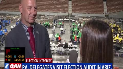 Pa. delegates visit election audit in Ariz. and voice support for an audit in the Keystone state.
