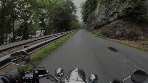 A Ride Along the Delaware River on the Road King