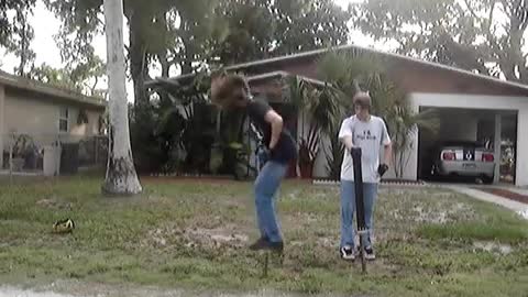 Pogo stick backflip fail (original!)