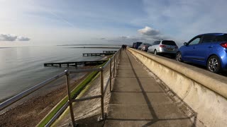 Seaside hike. Speedlapse