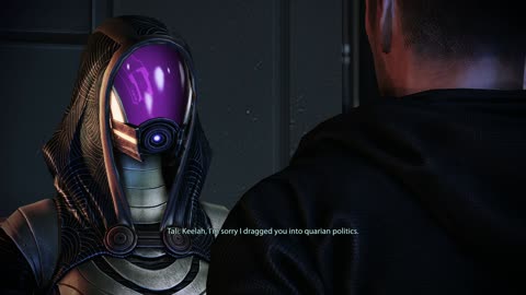 Tali romance part 1 Mass Effect 2