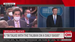 Reporter Confronts Biden Nat. Sec. Advisor Over Biden Not Criticizing The Taliban