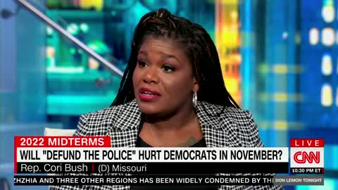 Democrat Rep Cori Bush Defends 'Defund the Police' Says She Would 'Absolutely' Use Slogan Again