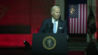 Biden says MAGA Republicans represent a threats to "the very foundations of our republic."