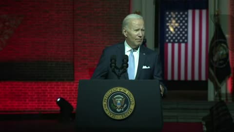 Biden says MAGA Republicans represent a threats to "the very foundations of our republic."