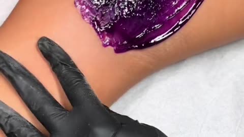Melting, Unboxing, and Underarm Waxing with Sexy Smooth Purple Seduction Hard Wax