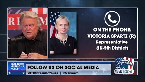 Bannon _ Victoria Spartz: Calls For Return To President Trump's "Peace Through Strength"