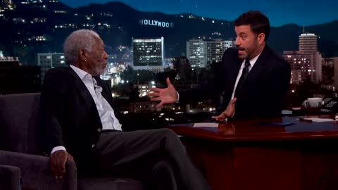 Morgan Freeman Talks About Narrating a Hillary Clinton Campaign Video