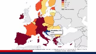 EUROPE Excess Mortality July 2022