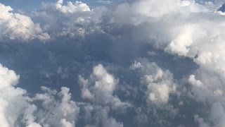 Aerial View on Clouds
