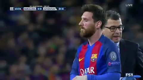 Messi tras un CHOQUE con Pjanic