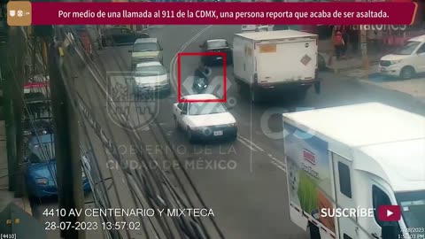 Robo a Cuentahabiente - C5 CDMX Álvaro Obregón #MaratónC5