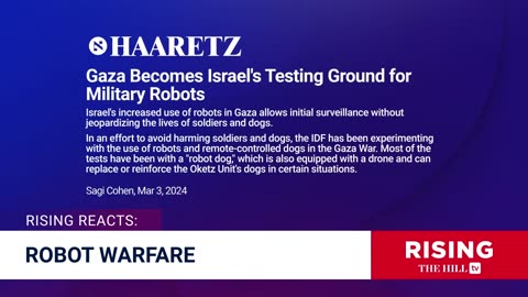 IDF Uses ROBOT DOGS In war With Hamas