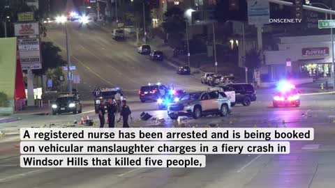 Video: California crash caught on camera
