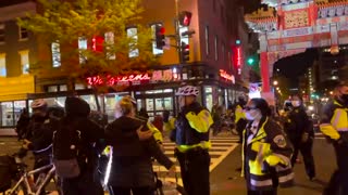 VIOLENT Video Emerges After BLM and ANTIFA Clash with D.C. Police