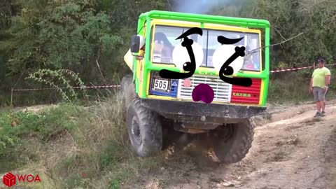 Funny Truck Mud Race - Extrem off road 8X8 Truck Tatra Funny doodle