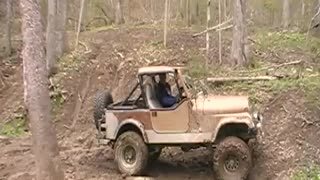 Rick Dehner Plays with his new jeep