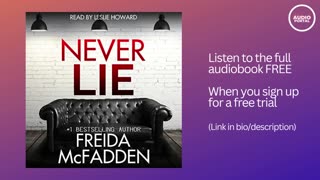 Never Lie Audiobook Freida McFadden