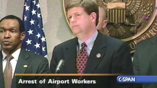 Attorney General John Ashcroft Addresses Airport Security