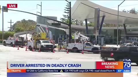 Driver arrested in deadly crash