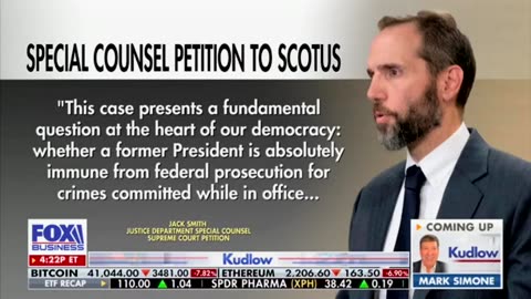 Fox News Legal Analyst Says Jack Smith's Supreme Court Filing 'Smacks Of Election Interference