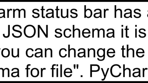 How to turn off special schema validation of file clusteryml in PyCharm