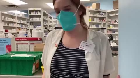 Pharmacist Lies About The Lethal Vaccine Bioweapon Injection