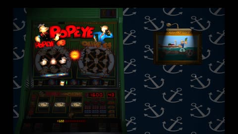 Popeye And Olive £8 Jackpot JPM Fruit Machine Emulation