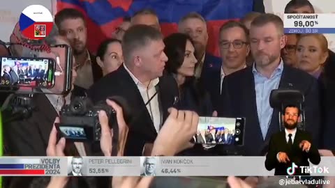 Robert Fico gratuluje osobně k zvolení nového presidenta Slovenska