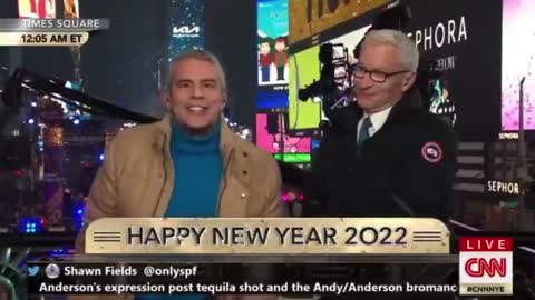 Television Host Andy Cohen Rips Bill De Blasio in Drunken Rant on CNN's New Year's Eve Coverage