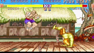 Sagat vs Blanka