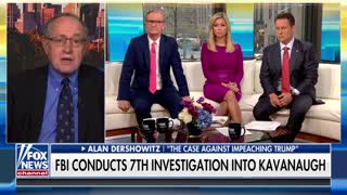 Dershowitz slams Democrats for double standard on Kavanaugh: 'All the rules are called off'