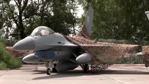 Long-awaited F-16 jets arrive in Ukraine