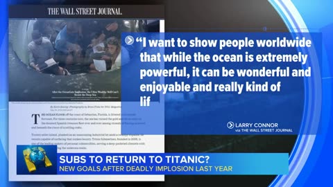 Subs to return to Titanic?