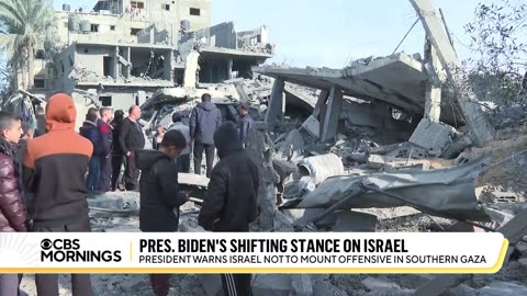 President Biden warns Israel not to mount offensive in southern Gaza