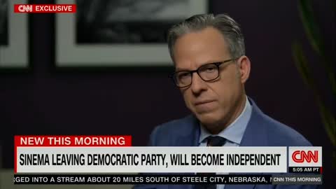 CNN's Jake Tapper Nervous About Democrats Losing Advantage In The Senate, Sinema Says No One Cares