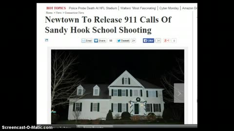 'Sandy Hook 911 Calls Released 12/4/13 7 Calls vs Hundreds LOL' - 2013