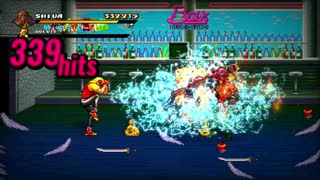 Streets Of Rage 4 Survival - ‘Bar Blue Island’ Brawl Pt2 - sor4 shorts