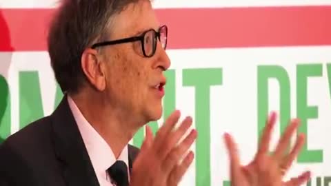 Bill Gates Interview at Davos January 24th 2017. All the Evidence we Need.