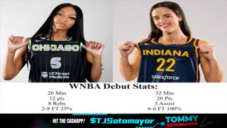 Angel Reese Vs Caitlin Clark! Are We Being Unfair Concerning Their WNBA Debuts? (Video)