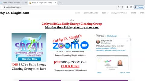 SRC4U Software Zoom Call 4 27 2022 by Cathy D. Slaght