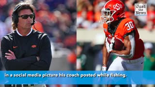 Oklahoma State star Hubbard, settles dispute with coach over OAN T-shirt