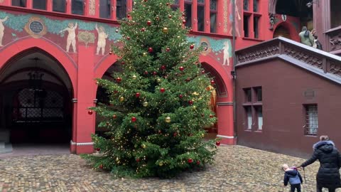 How cristmas day celebrated in Switzerland year ago