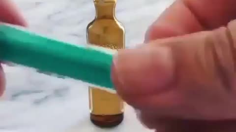 ¿Cómo abrir una ampolla?