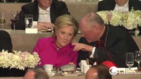 Trump roasts clinton at Catholic Fund Raiser
