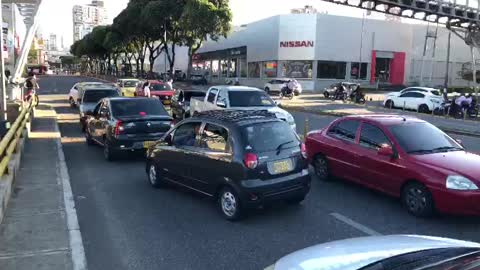 Paro 19M Puerta del Sol Bucaramanga mañana