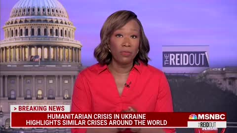 Joy Reid Says People Are More Compassionate Toward Ukraine Because It Is 'White And Christian'