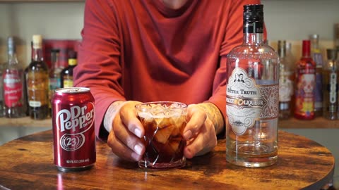 The Bitter Truth Apricot Liqueur & Dr Pepper