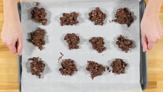 Delicious chocolate nut clusters recipe
