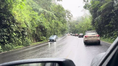 Braulio Carrillo - Para variar está lloviendo!